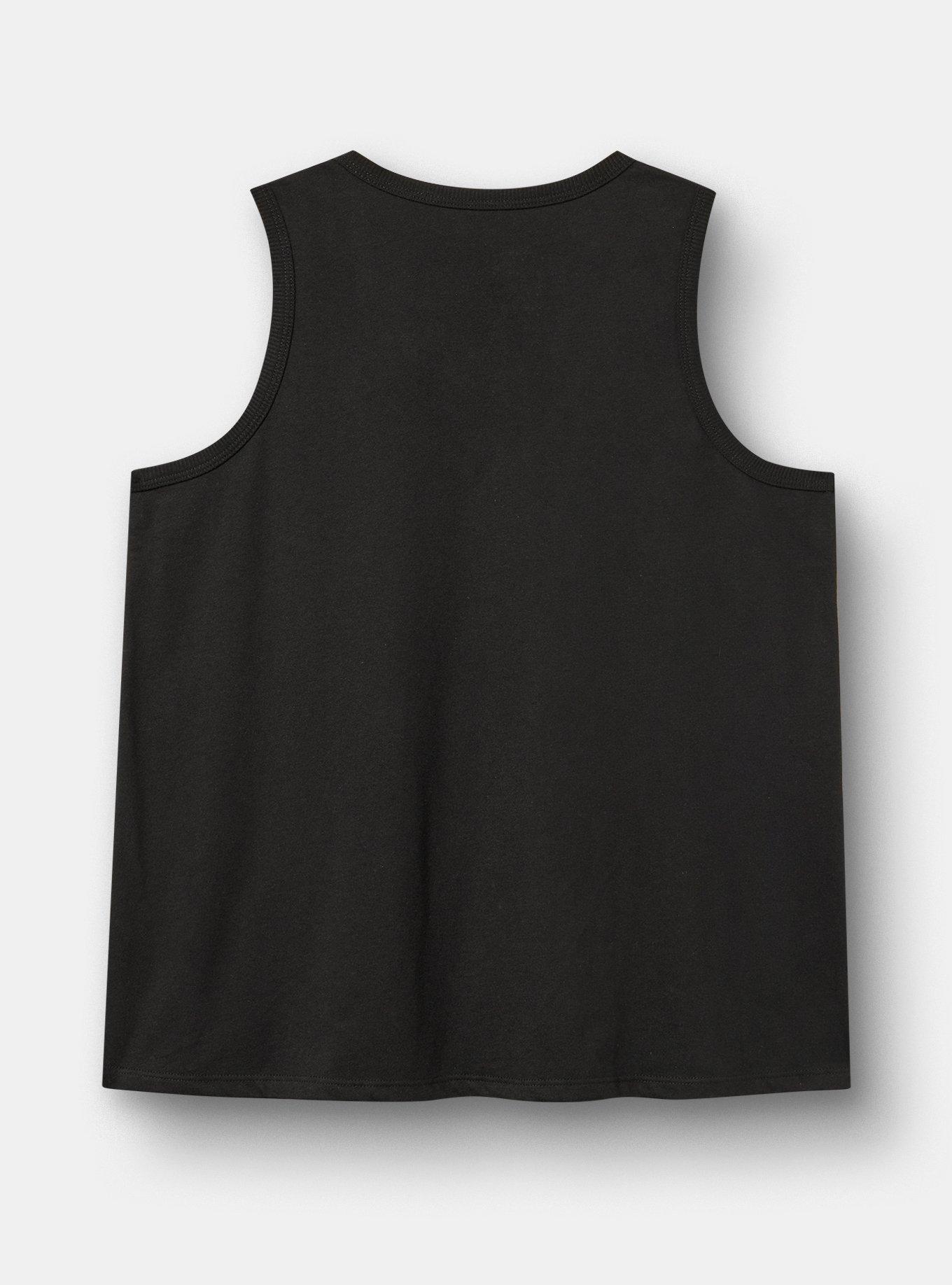 FIFA Team Mexico Classic Cotton V-Neck Tank, DEEP BLACK, alternate