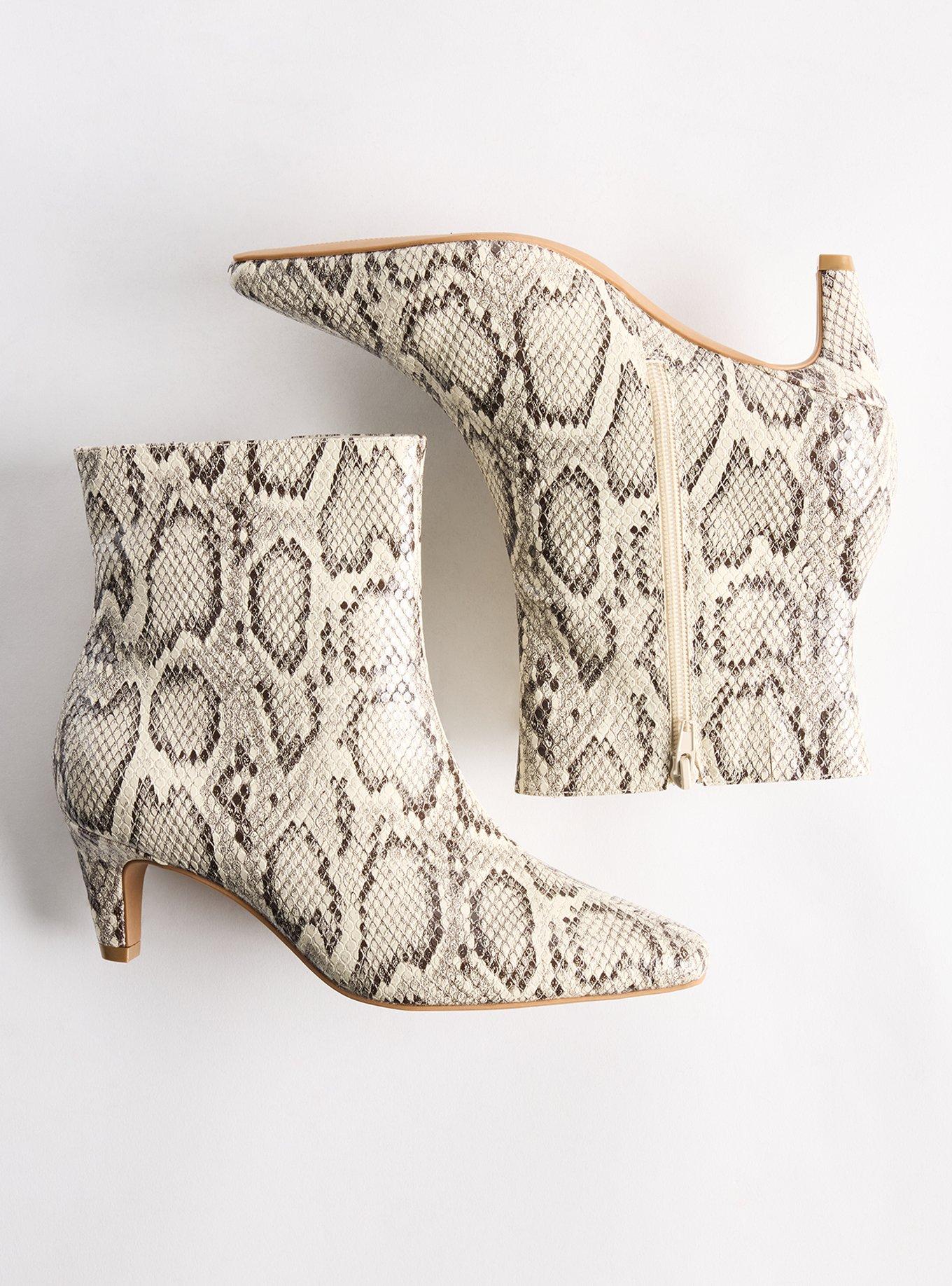 Kitten Heel Bootie (WW), SNAKE, hi-res