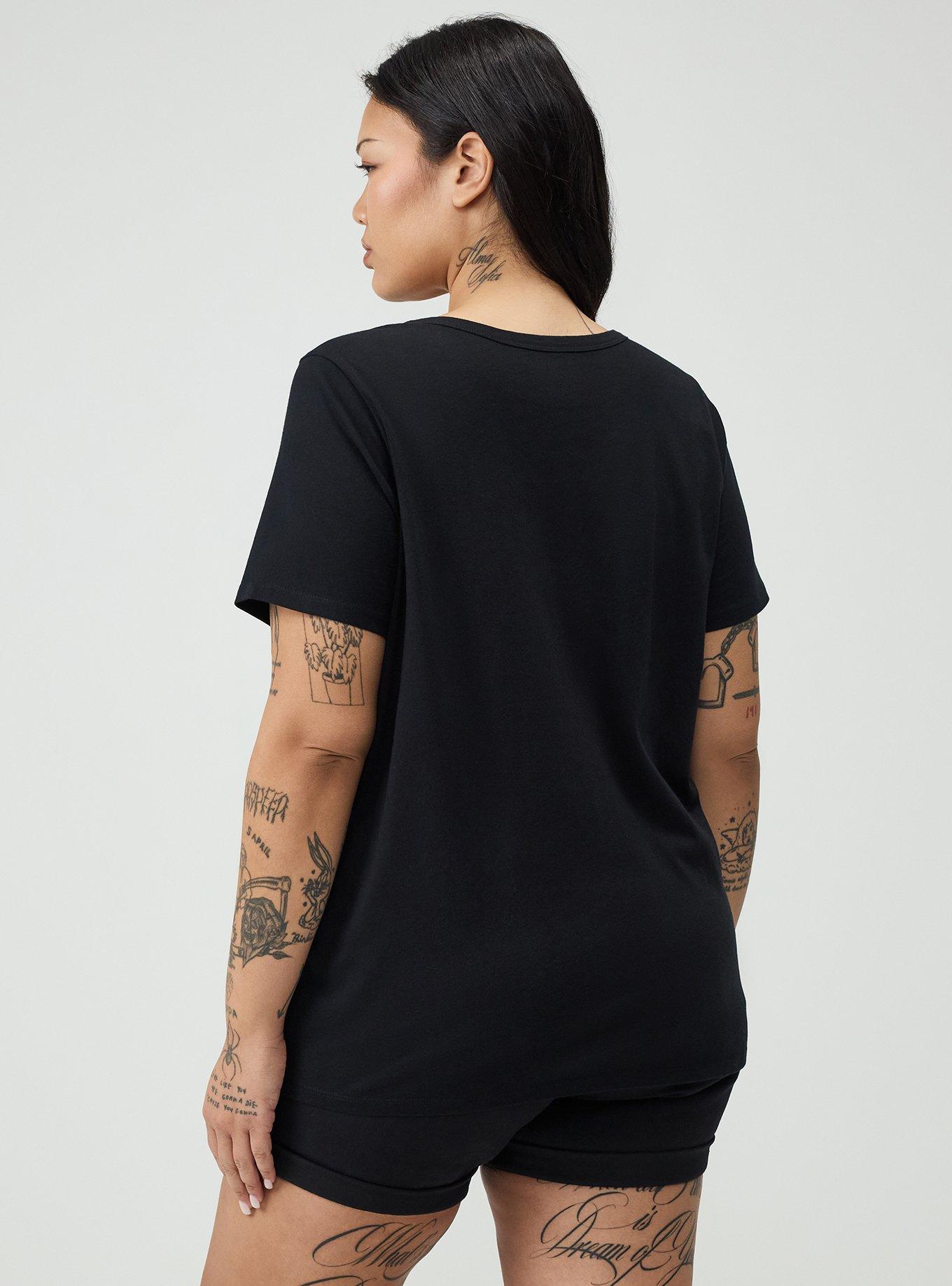 Heritage Jersey Slash Front Tee, SKULL TAROT DEEP BLACK, alternate