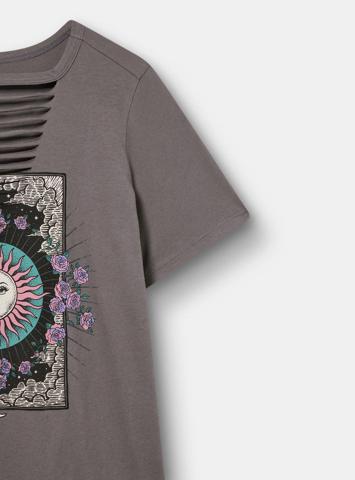 Heritage Jersey Slash Front Tee, PRETTY SUN TORNADO, alternate