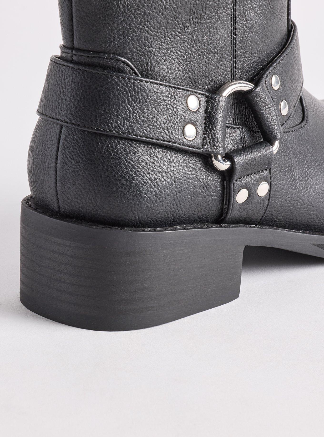 Moto Bootie (WW), BLACK, alternate