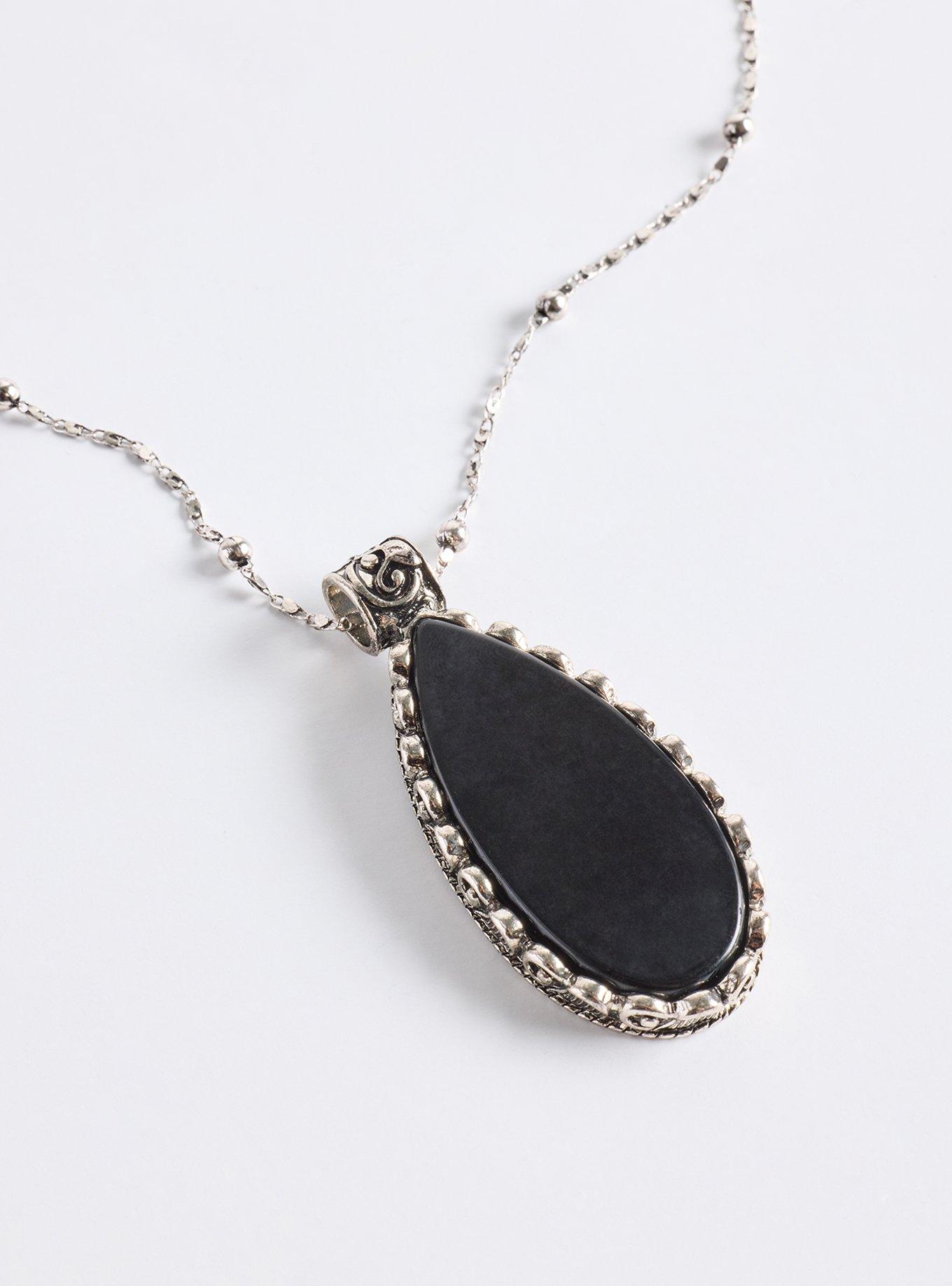 Reversible Pendant Necklace, , alternate