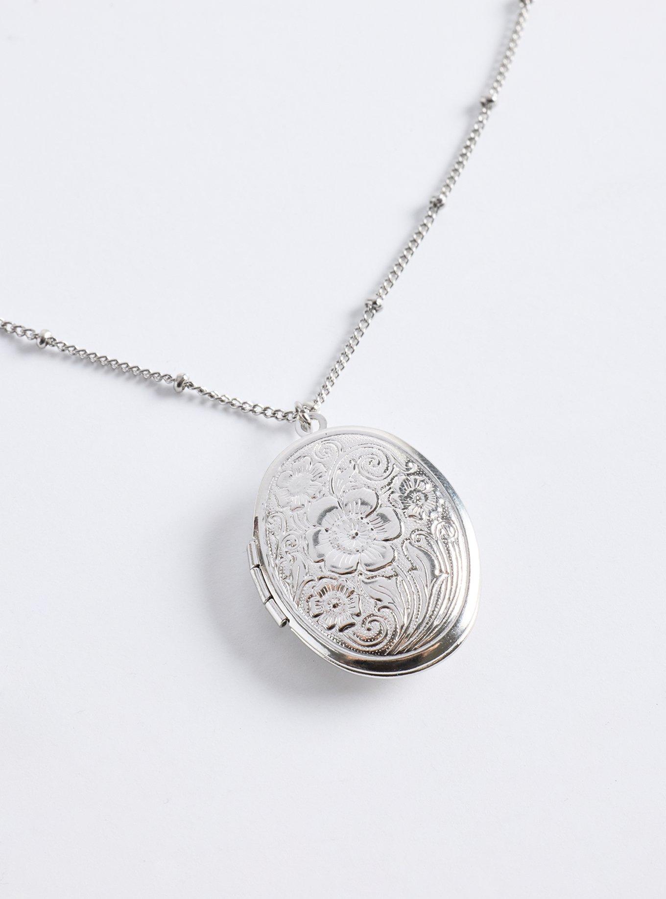 Locket Necklace, , alternate