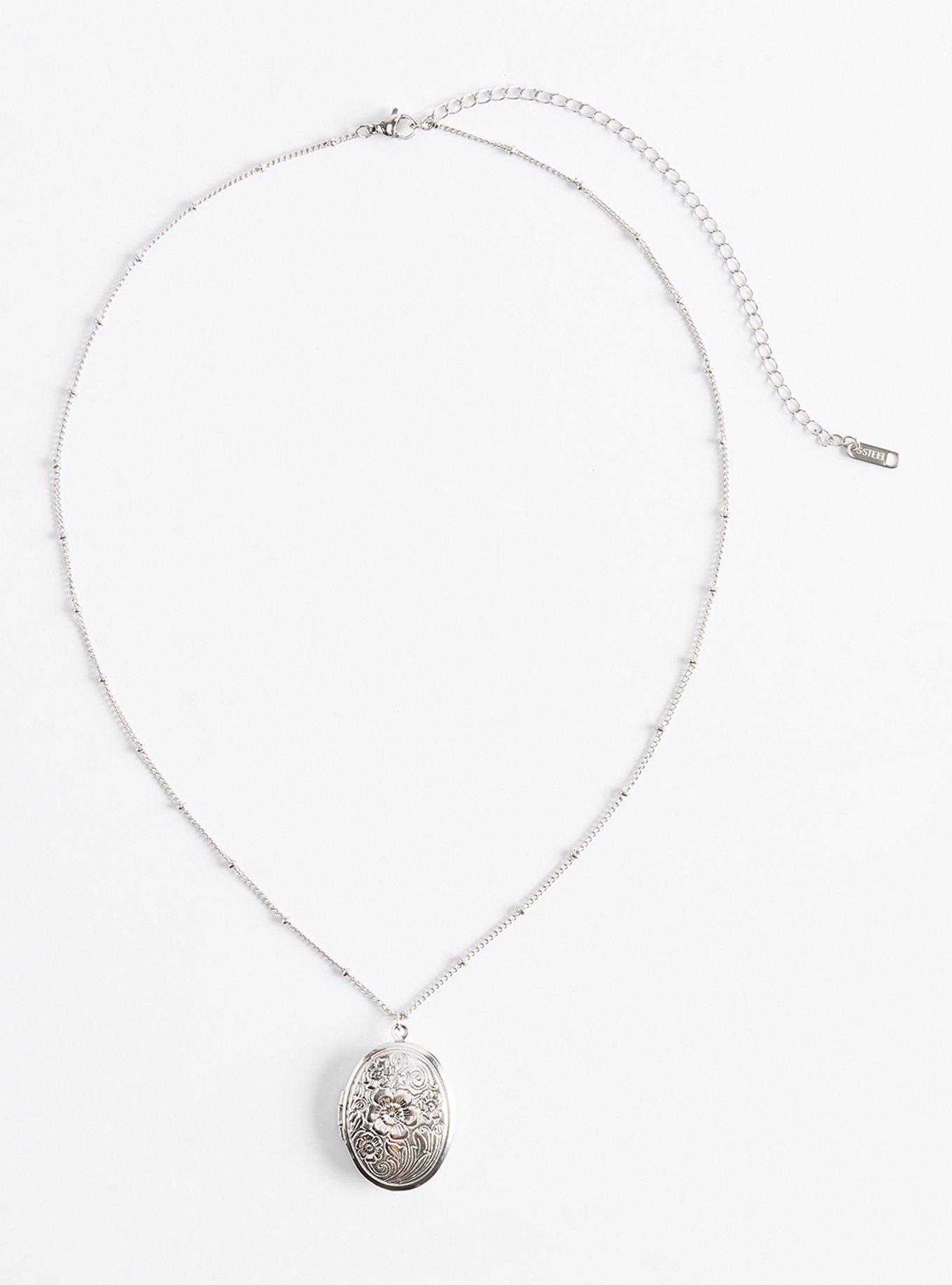 Locket Necklace, , hi-res