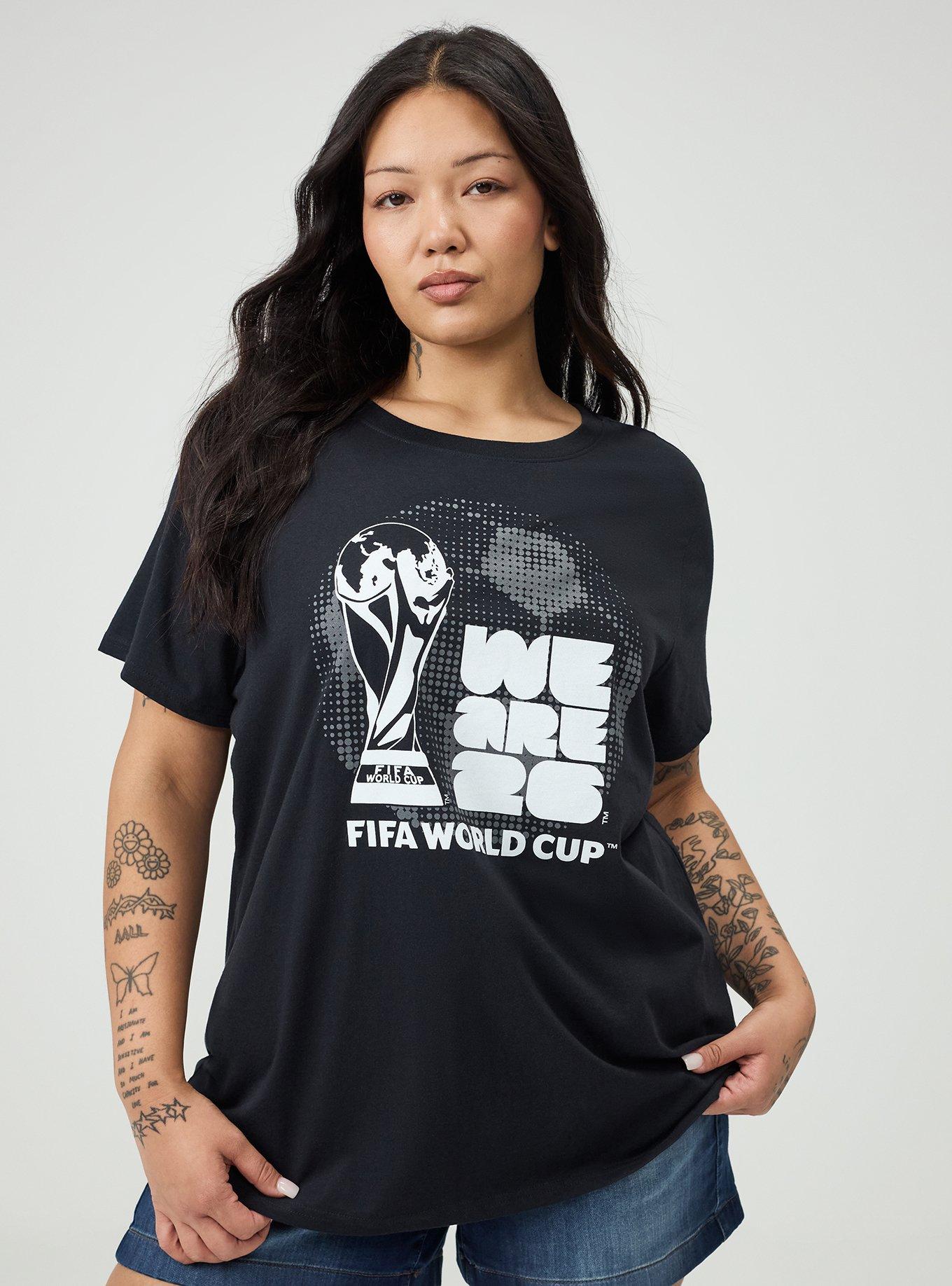 FIFA Logo Classic Cotton Tee, DEEP BLACK, hi-res