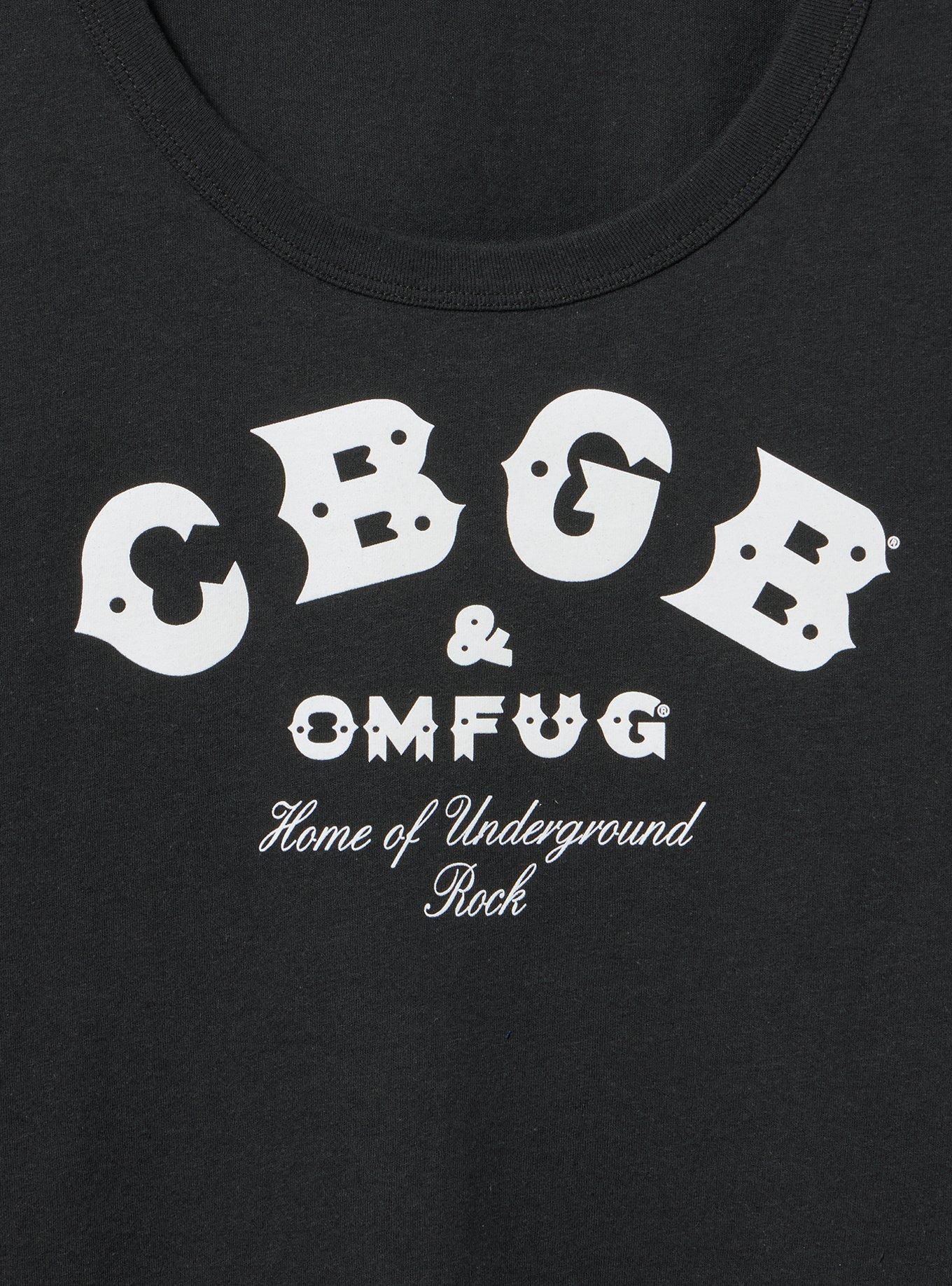 CBGB Classic Fit Cotton Tank, DEEP BLACK, alternate