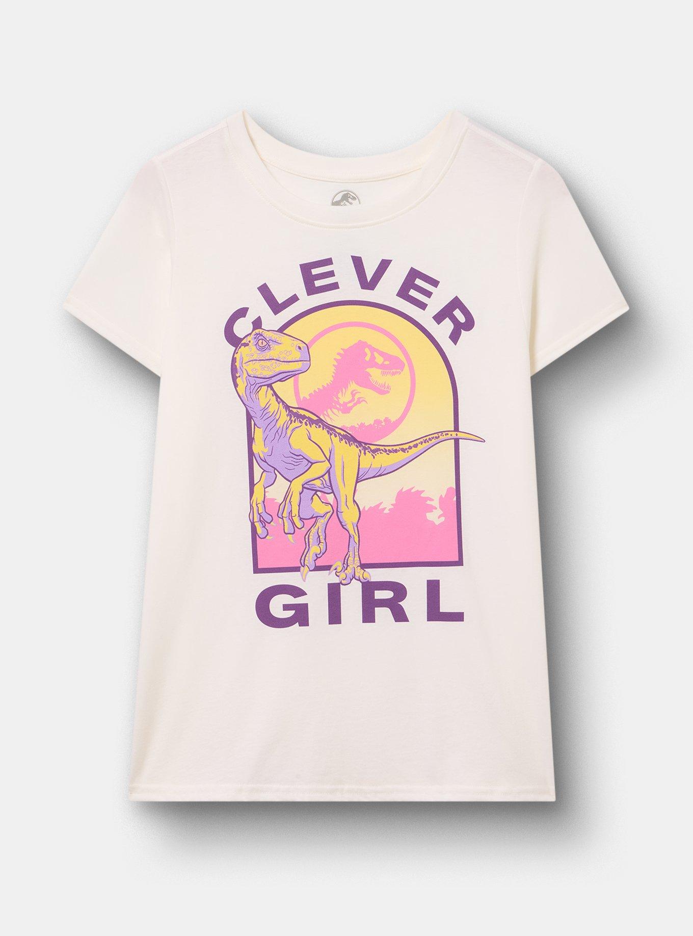 Jurassic Park Classic Cotton Crew Tee, WHISPER WHITE, hi-res