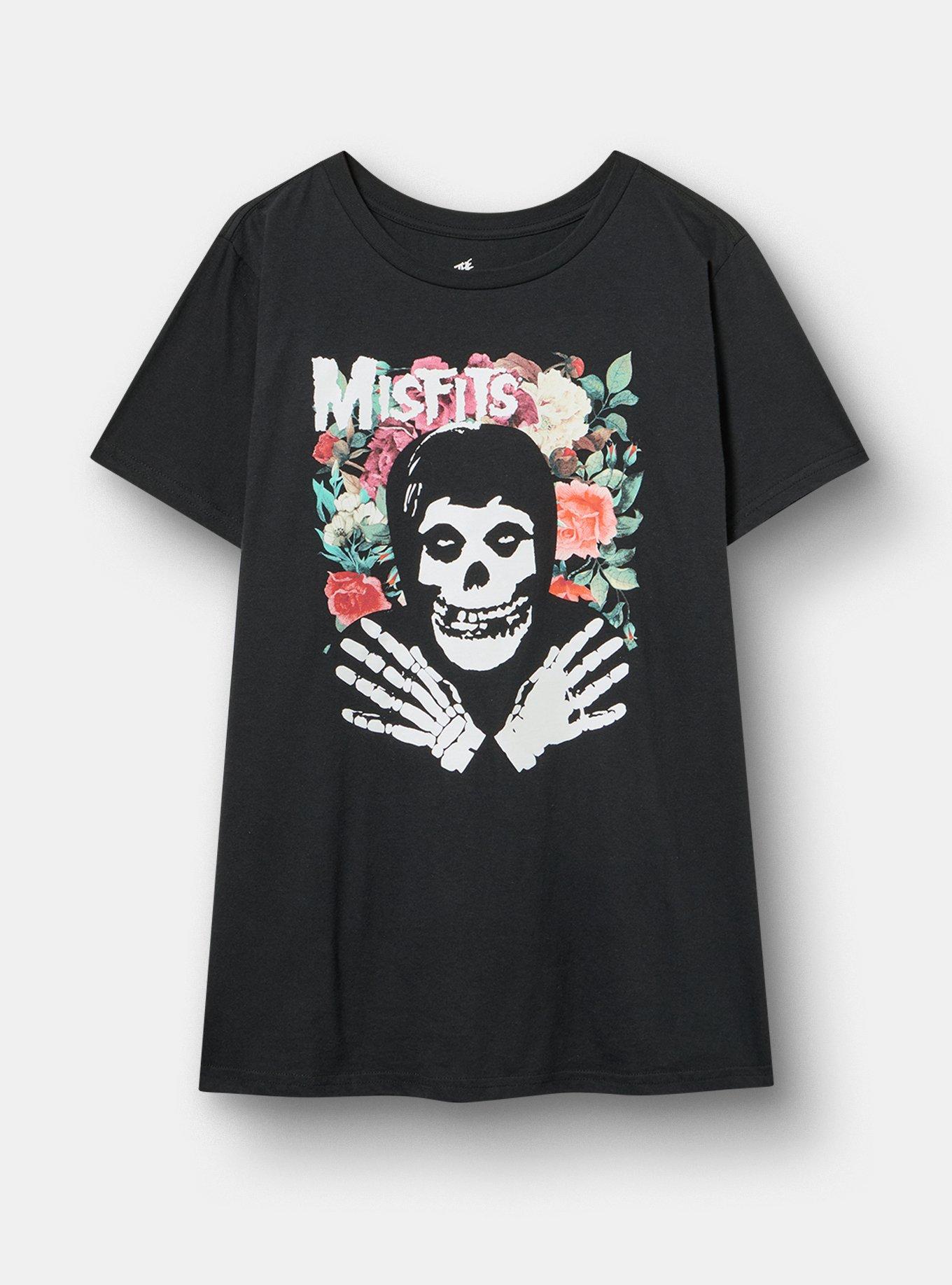 Misfits Classic Cotton Crew Tee, DEEP BLACK, hi-res