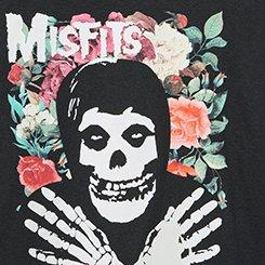 Misfits Classic Cotton Crew Tee, DEEP BLACK, swatch