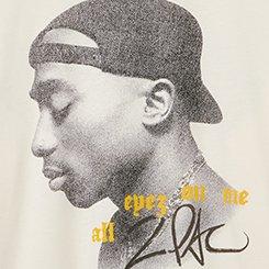 Tupac Classic Cotton Crew Tee, WHISPER WHITE, swatch