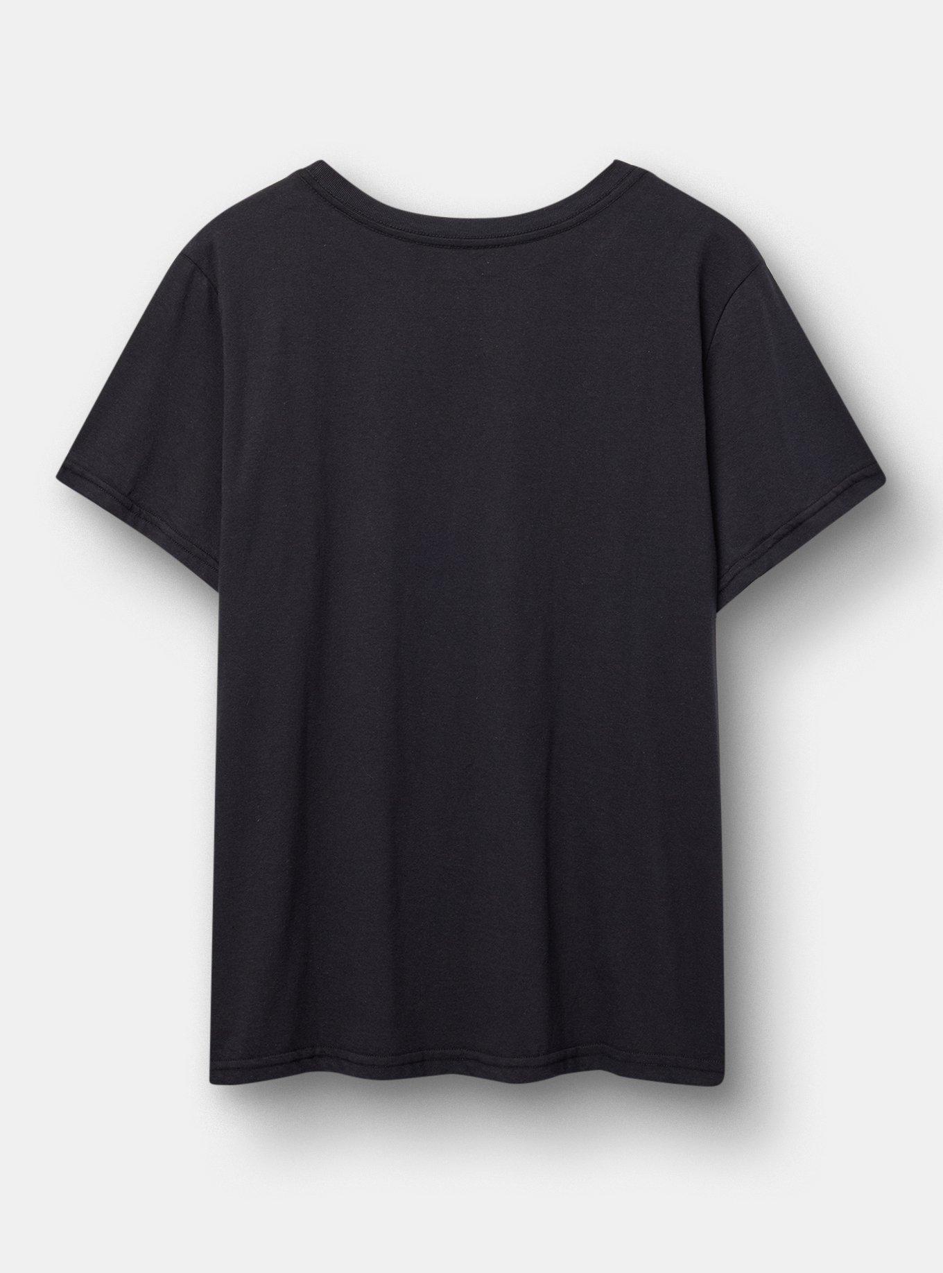 Motley Crue Classic Cotton Crew Tee, DEEP BLACK, alternate