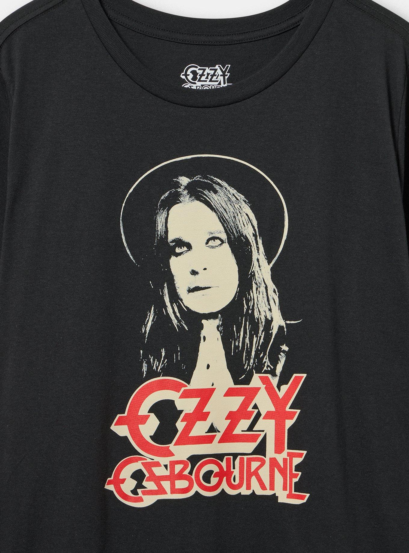 Ozzy Osbourne Classic Cotton Crew Tee, DEEP BLACK, alternate