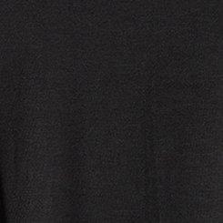 Super Soft Pointed Hem Lace Tunic Tank, DEEP BLACK, swatch