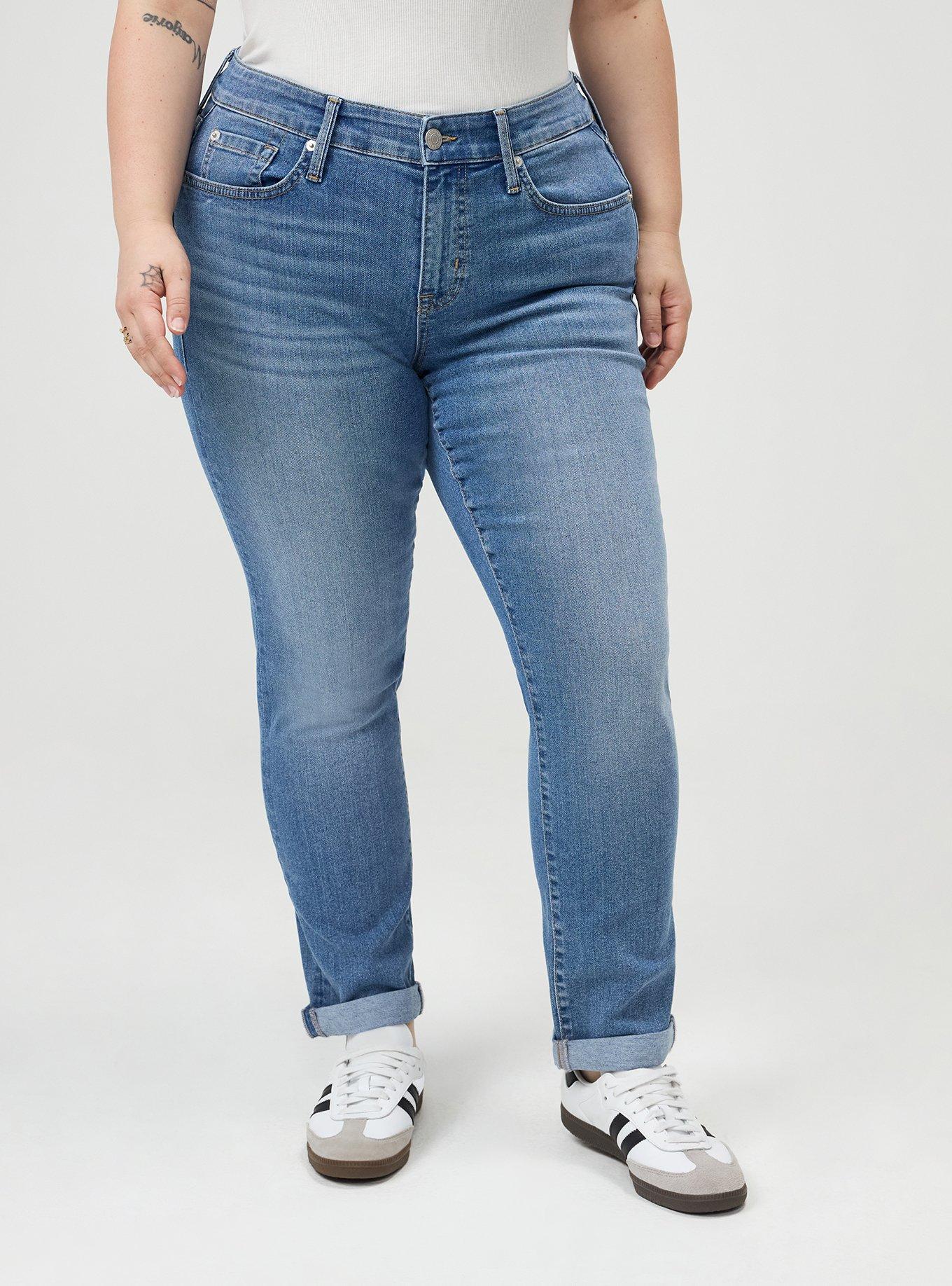 Perfect Boyfriend Mid-Rise Jean, BISCAYNE, alternate