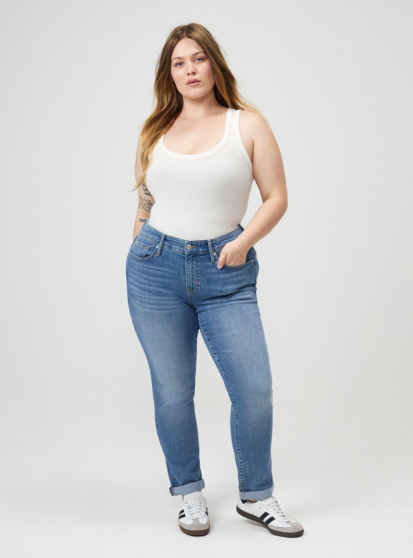 Perfect Boyfriend Mid-Rise Jean, BISCAYNE, alternate