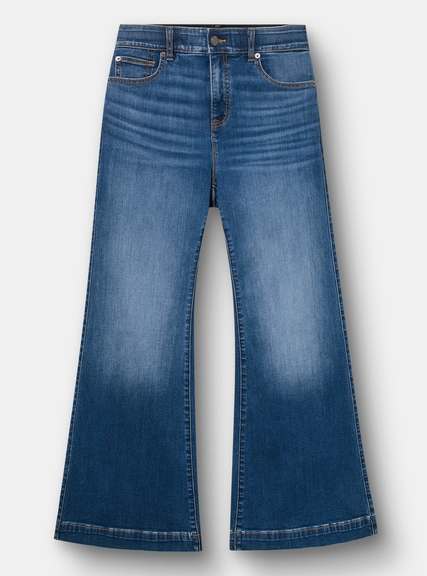 Bombshell High-Rise Super Flare Jean, STELLIUM, hi-res