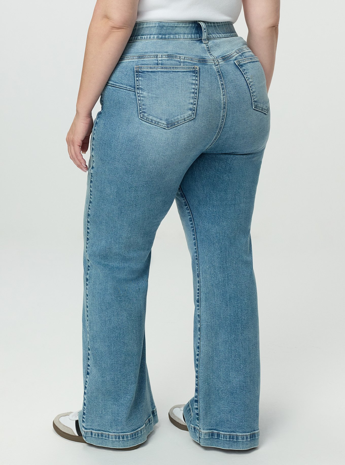 Bombshell High-Rise Super Flare Jean, GAIA, alternate