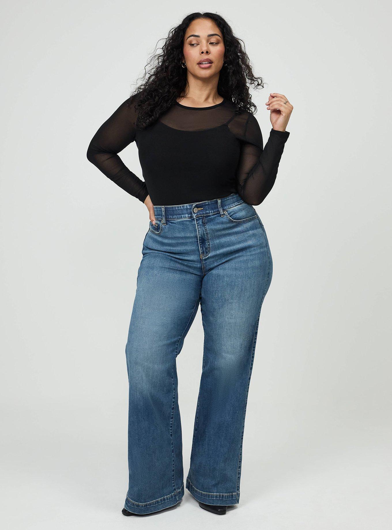 Bombshell Super Flare High-Rise Jean, EUROPA, hi-res