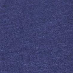 Plus Size Heritage Slub Varsity V-Neck Relaxed Tee, PEACOAT, swatch