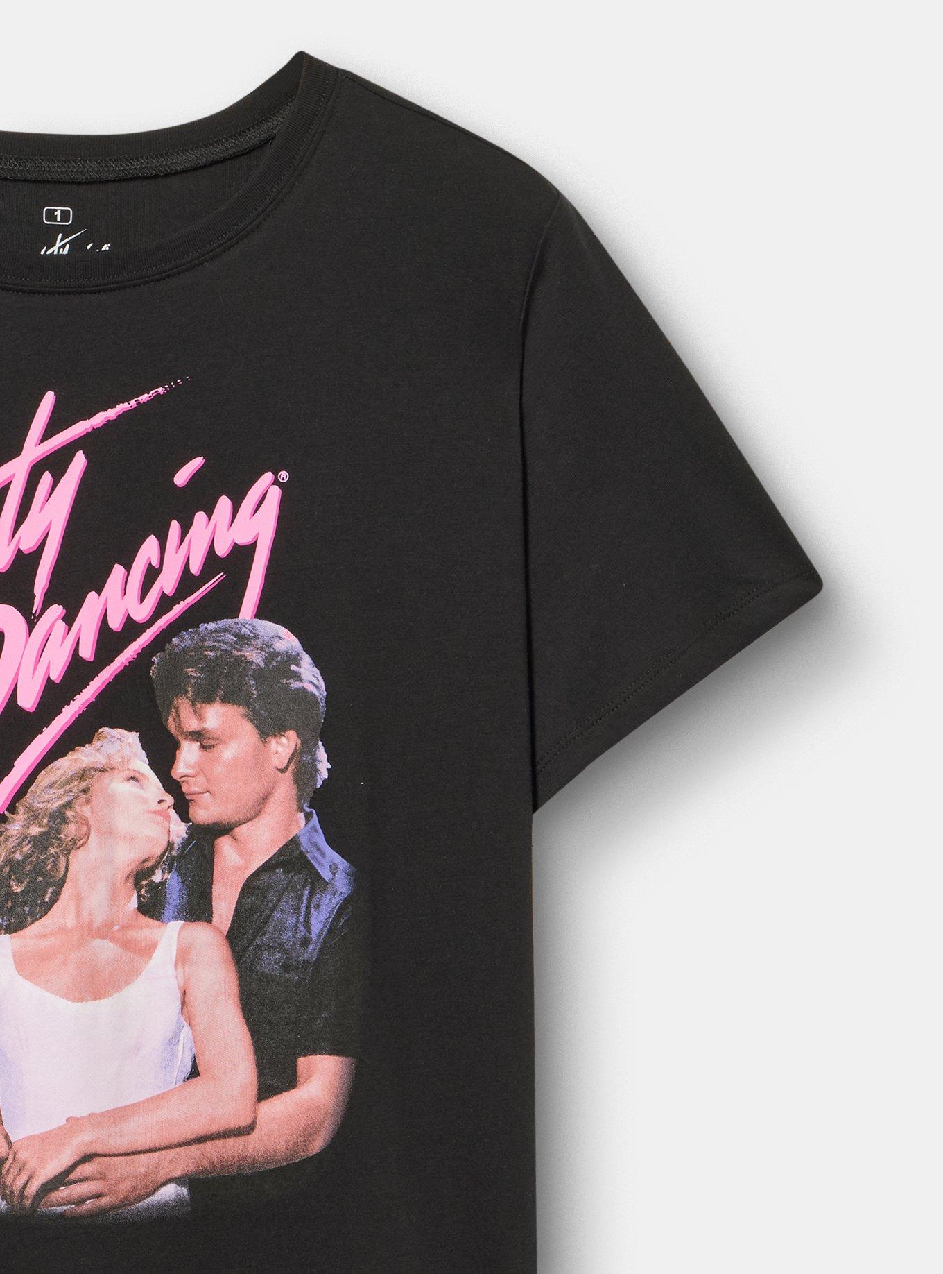 Dirty Dancing Classic Cotton Tee, DEEP BLACK, alternate