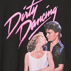 Dirty Dancing Classic Cotton Tee, DEEP BLACK, swatch