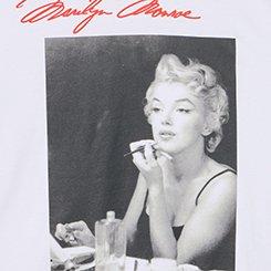 Marilyn Monroe Classic Cotton Crew Tee, BRIGHT WHITE, swatch