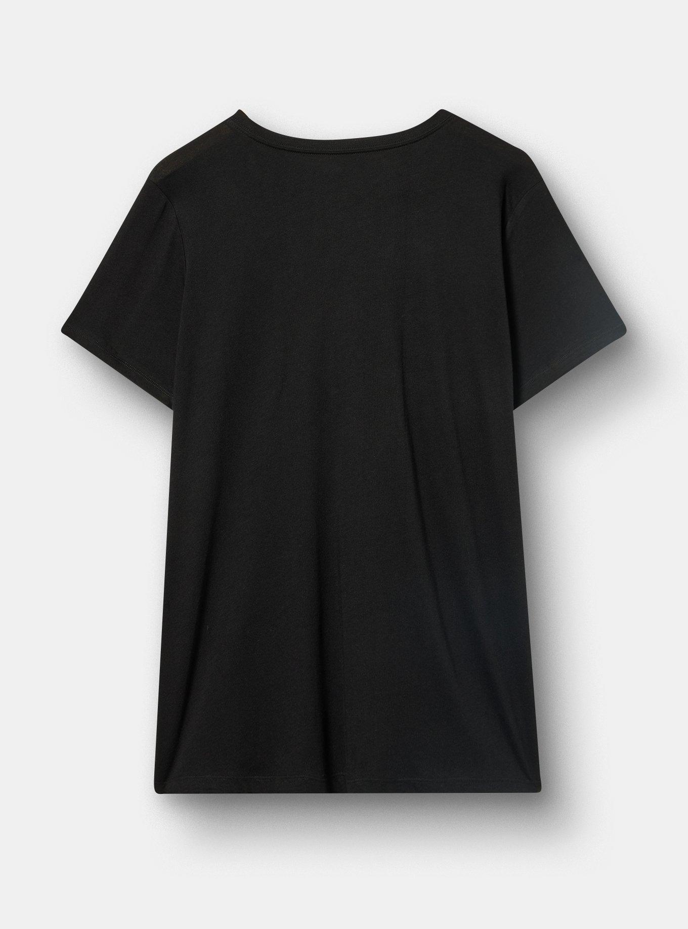 Dr. Pepper Classic Cotton Crew Tee, DR PEPPER TRADEMARK DEEP BLACK, alternate