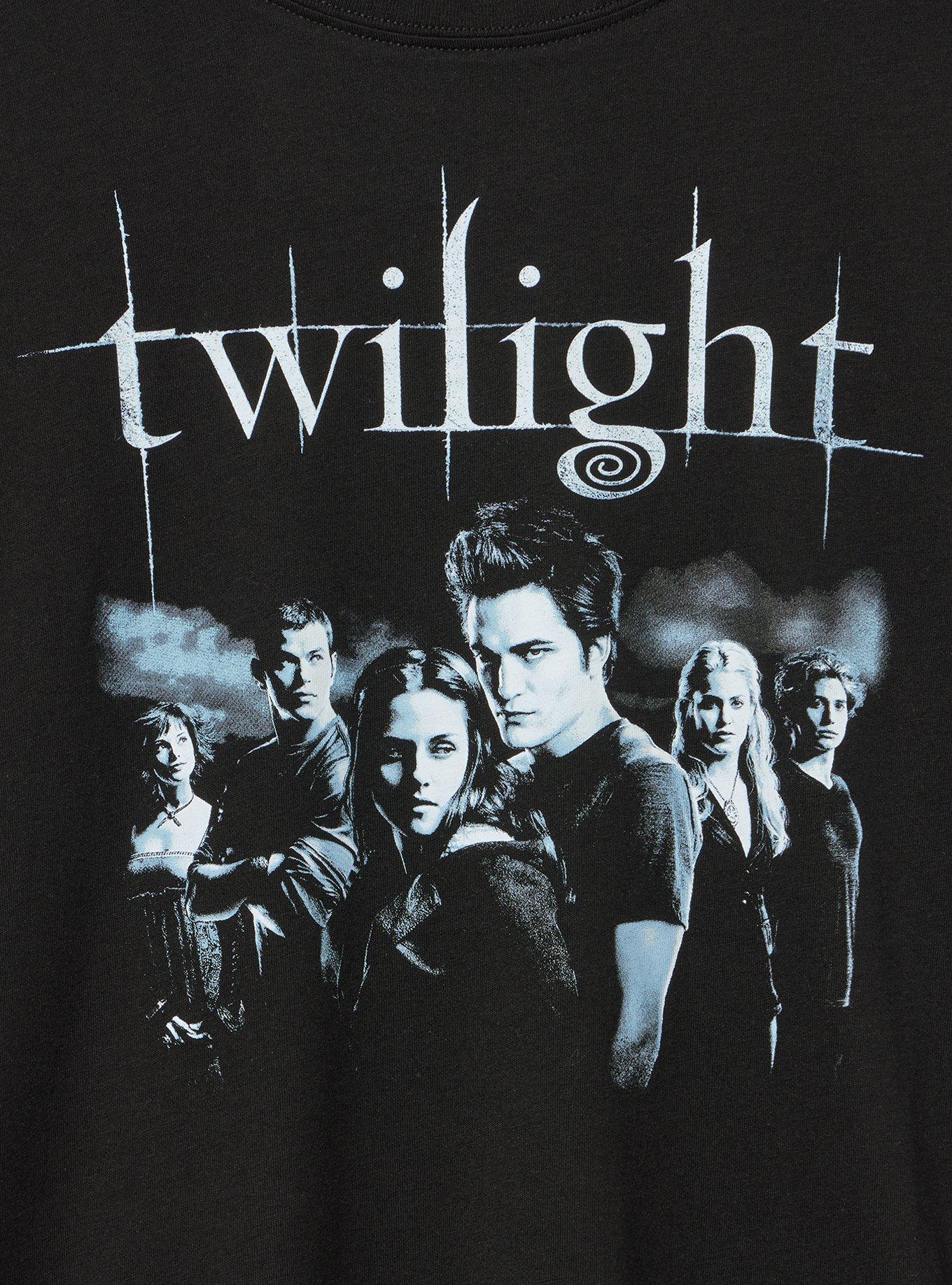Twilight Classic Cotton Crew Tee, DEEP BLACK, alternate