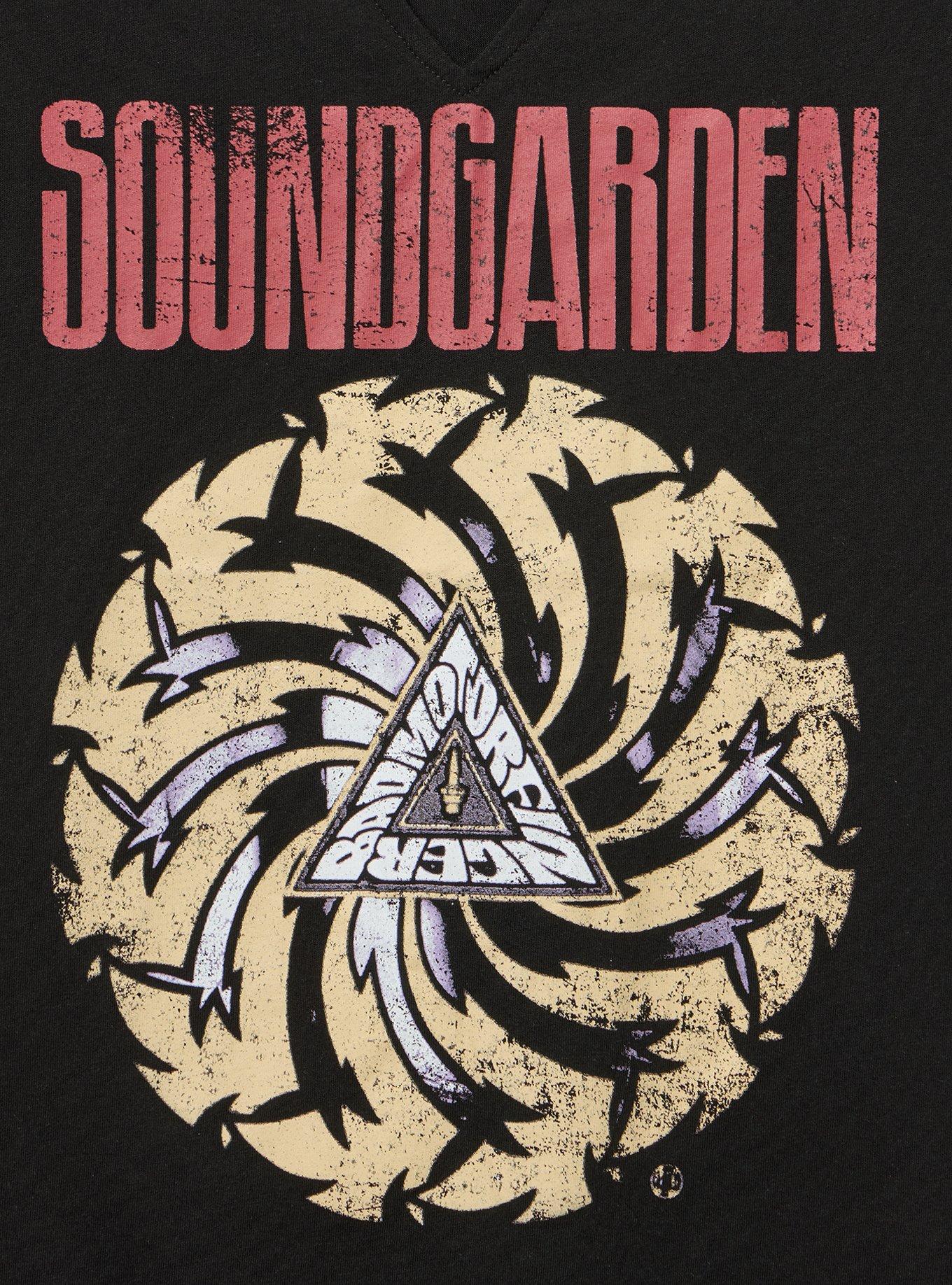 Soundgarden Classic Cotton Notch Neck Tank, DEEP BLACK, alternate