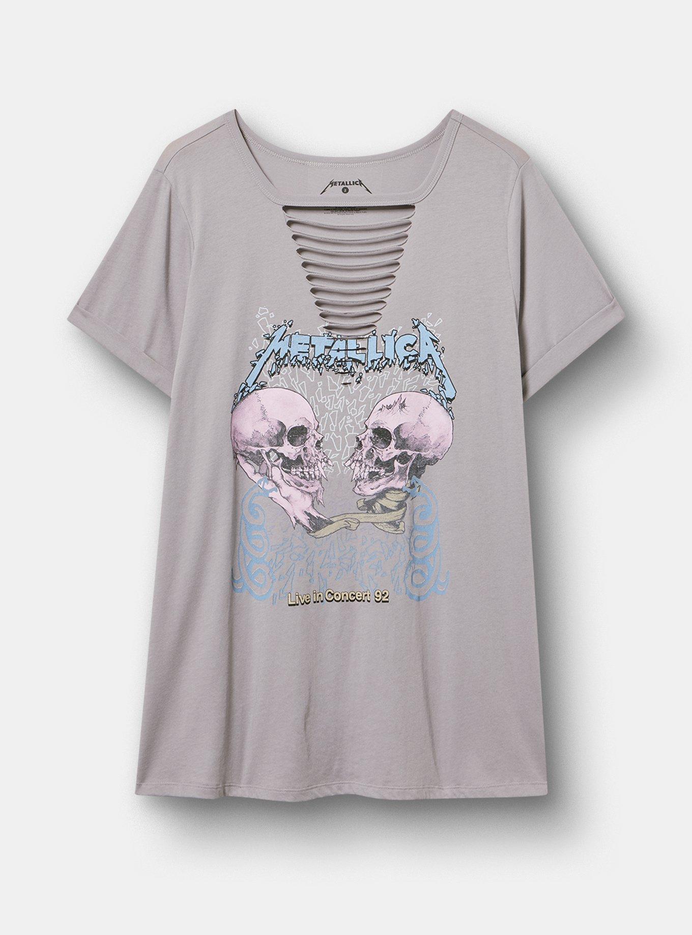 Metallica Slash Front Tee, FORMAL GRAY, hi-res