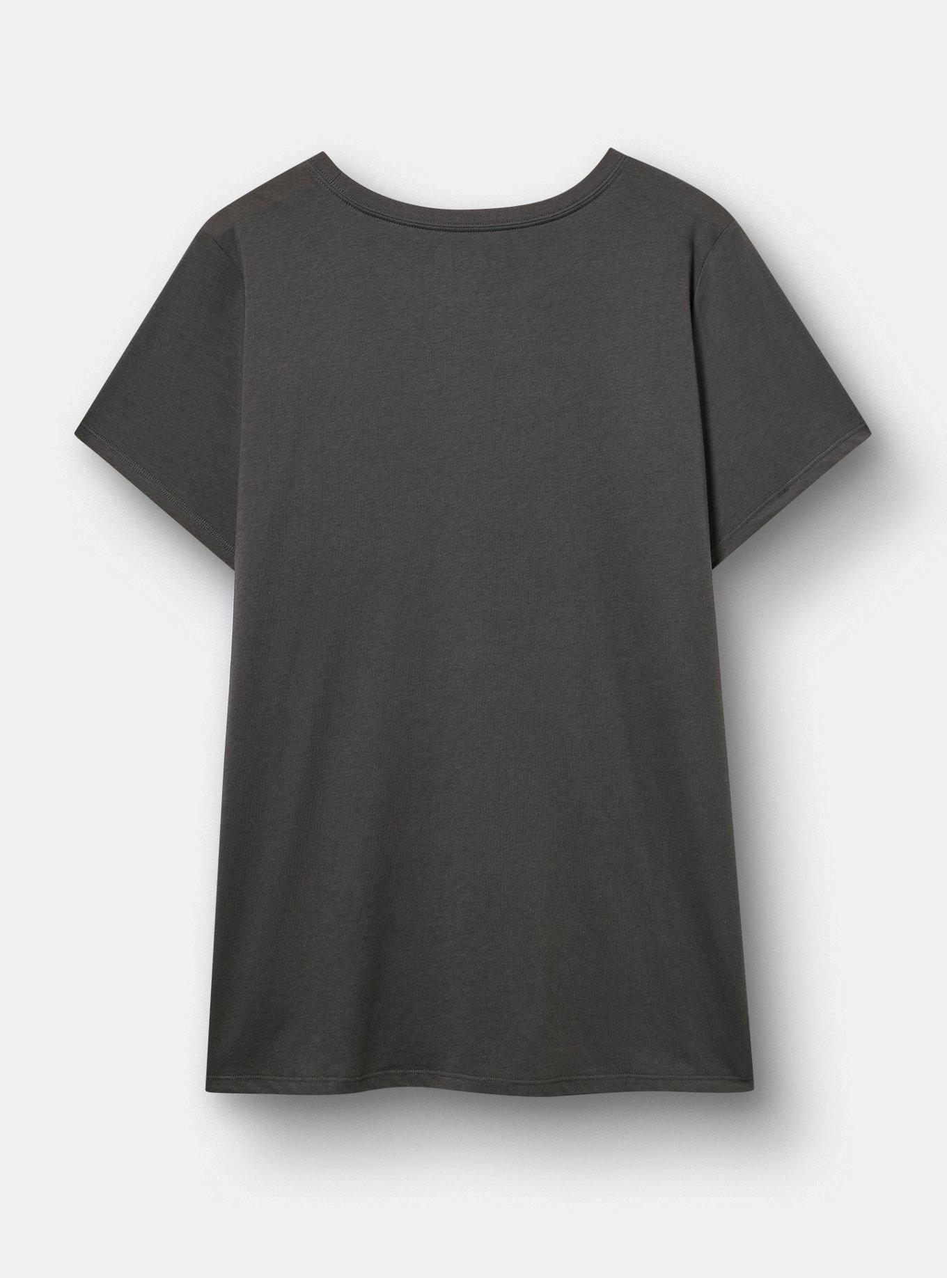 Journey Classic Cotton Crew Tee, VINTAGE BLACK, alternate