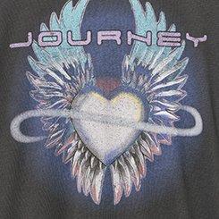 Journey Classic Cotton Crew Tee, VINTAGE BLACK, swatch