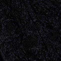 Nightfall Tie-Front Lace Bell Sleeve Kimono, DEEP BLACK, swatch