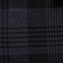 Nightfall Lace-Up Pinafore Mini Dress, ASTRAL PLAID PHANTOM BLACK, swatch
