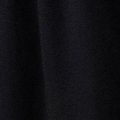 V-Neck Super Soft Mini Dress, DEEP BLACK, swatch
