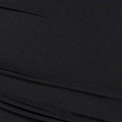 Studio One-Shoulder Cut-Out Midi Dress, DEEP BLACK, swatch