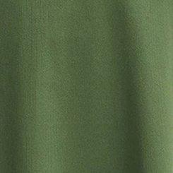 Belle Isle Puff Sleeve Polo Mini Dress, BRONZE GREEN, swatch