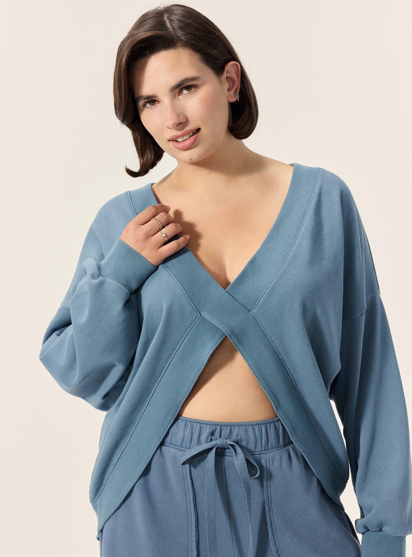 Festi Reversible Sweatshirt, BLUE MIRAGE, alternate