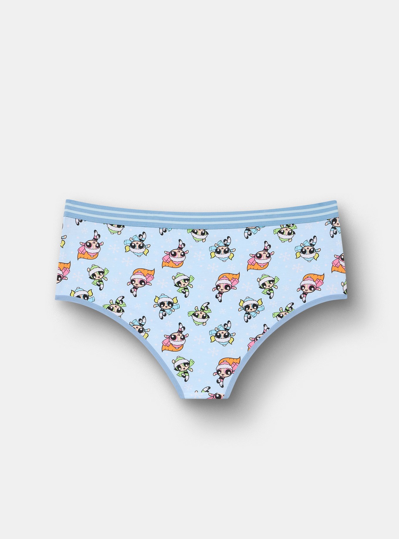 Powerpuff Girls Christmas Mid-Rise Cotton Cheeky Panty, MULTI, alternate