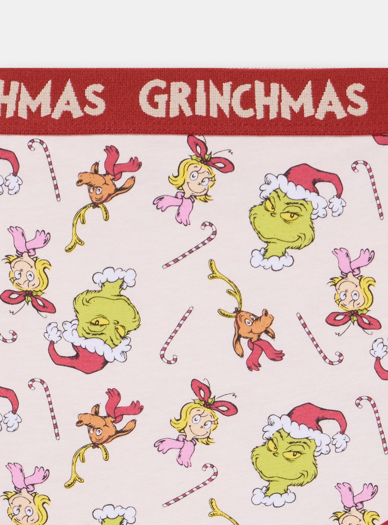 Grinch Mid-Rise Cotton Brief Panty, MULTI, alternate