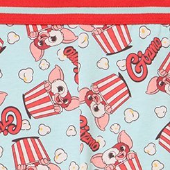 Gremlins Mid-Rise Cotton Shortie Panty, MULTI, swatch
