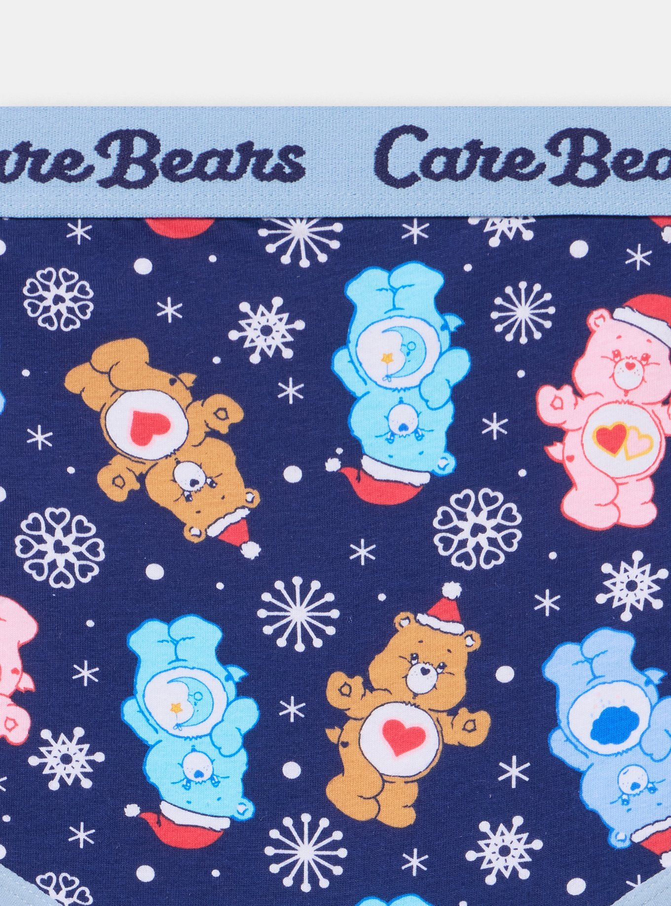 Plus Size Care Bears Christmas Mid-Rise Cotton Brief Panty, MULTI, alternate