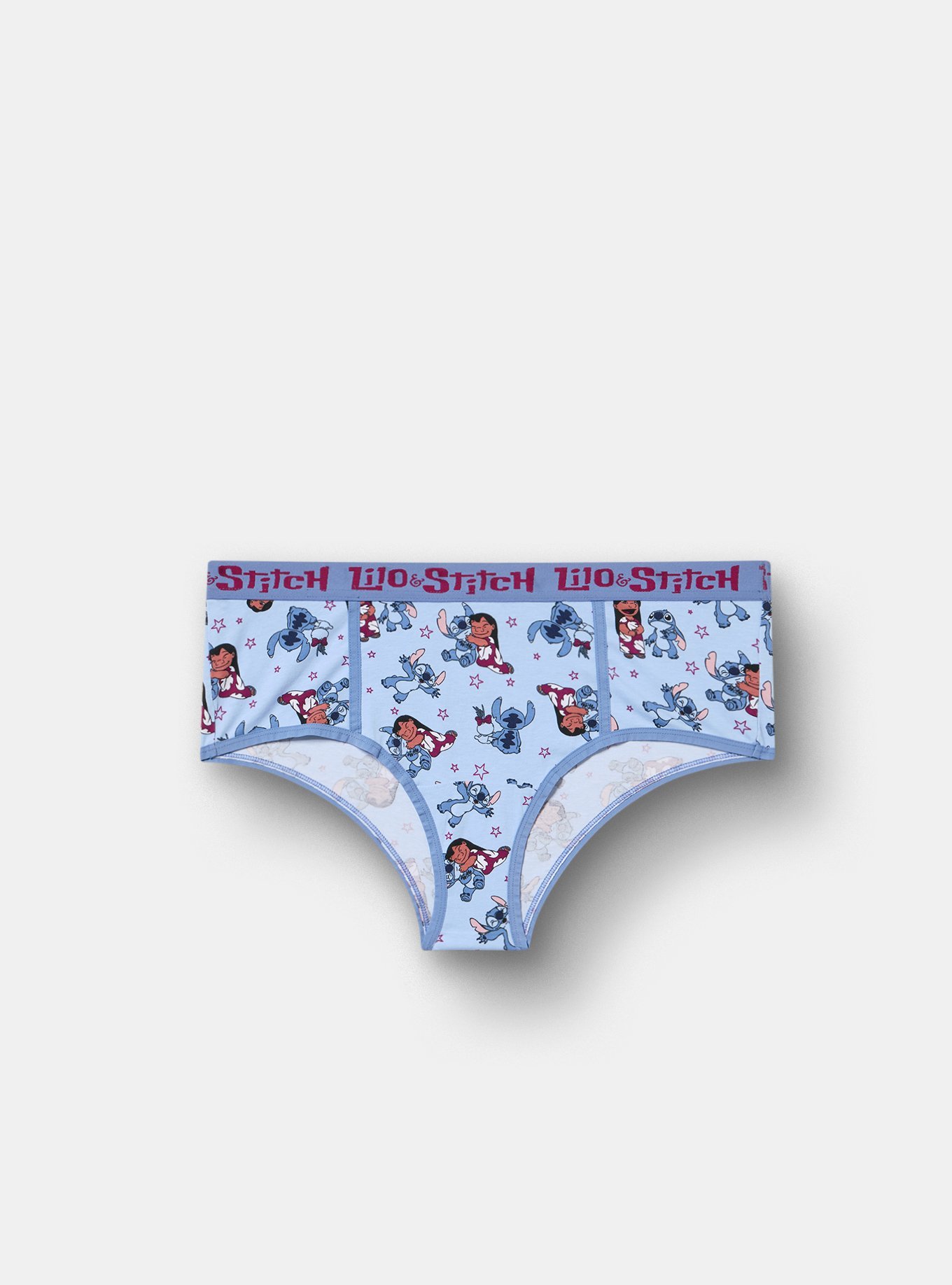 Lilo & Stitch Mid-Rise Cotton Cheeky Panty, MULTI, hi-res
