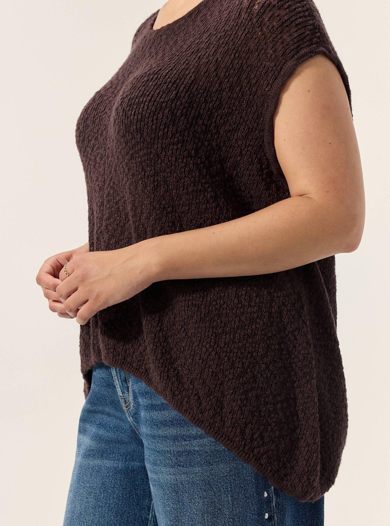 Plus Size Festi Dolman Sweater, JAVA, alternate