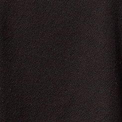 Super Soft Plush Off-Shoulder Lounge Top, DEEP BLACK, swatch