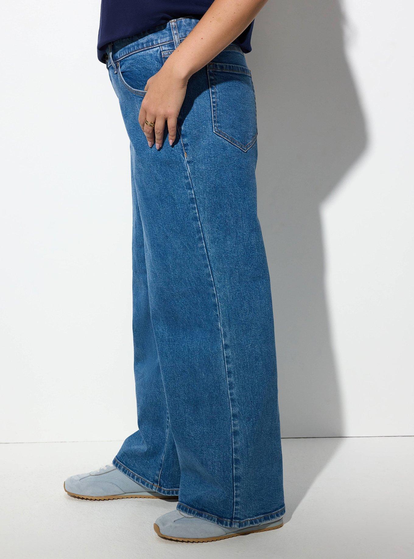 LoveSick Low-Rise Ultra Wide Baggy Jean, LOW KEY, alternate