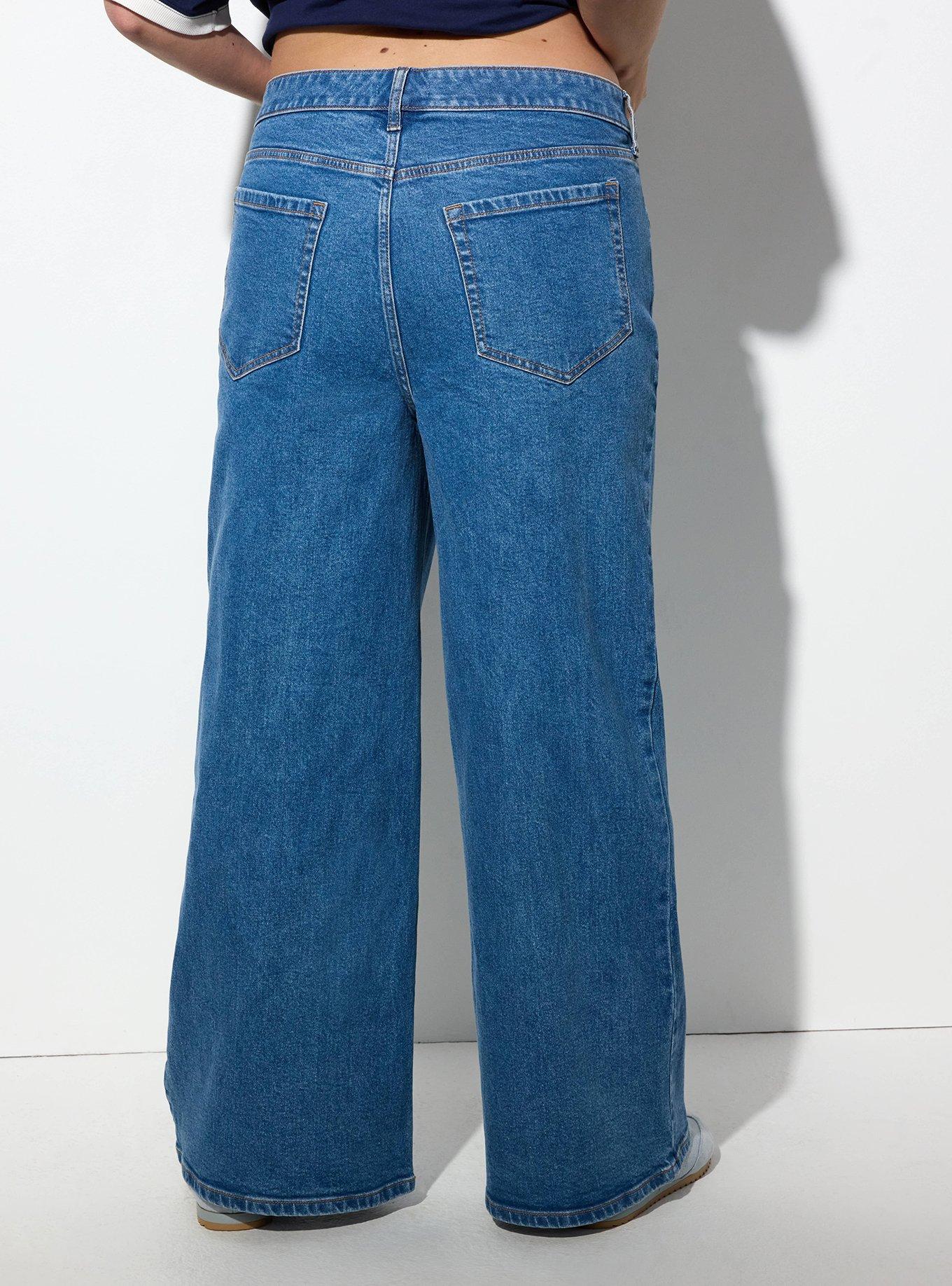 LoveSick Low-Rise Ultra Wide Baggy Jean, LOW KEY, alternate