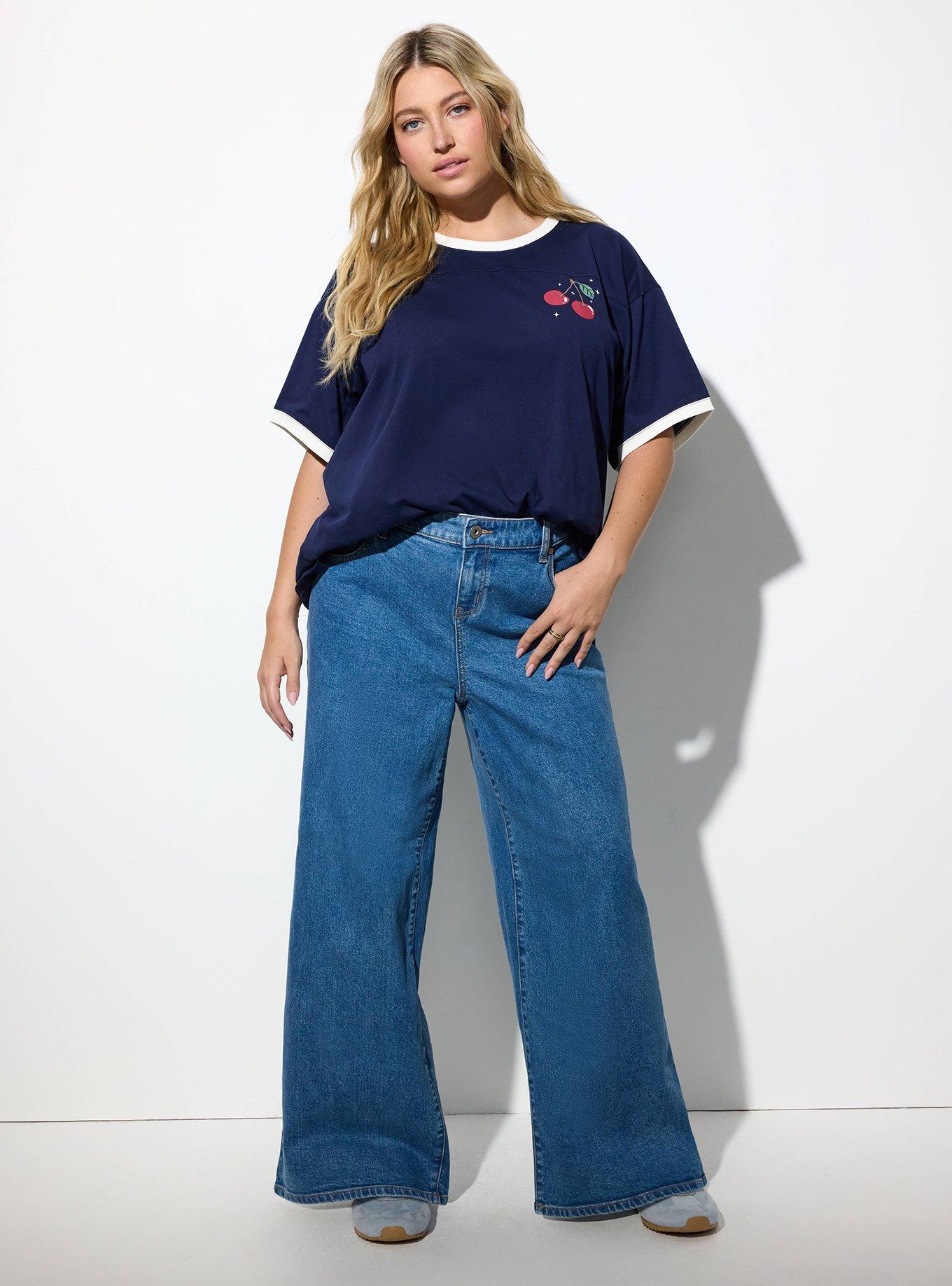 LoveSick Low-Rise Ultra Wide Baggy Jean, LOW KEY, hi-res