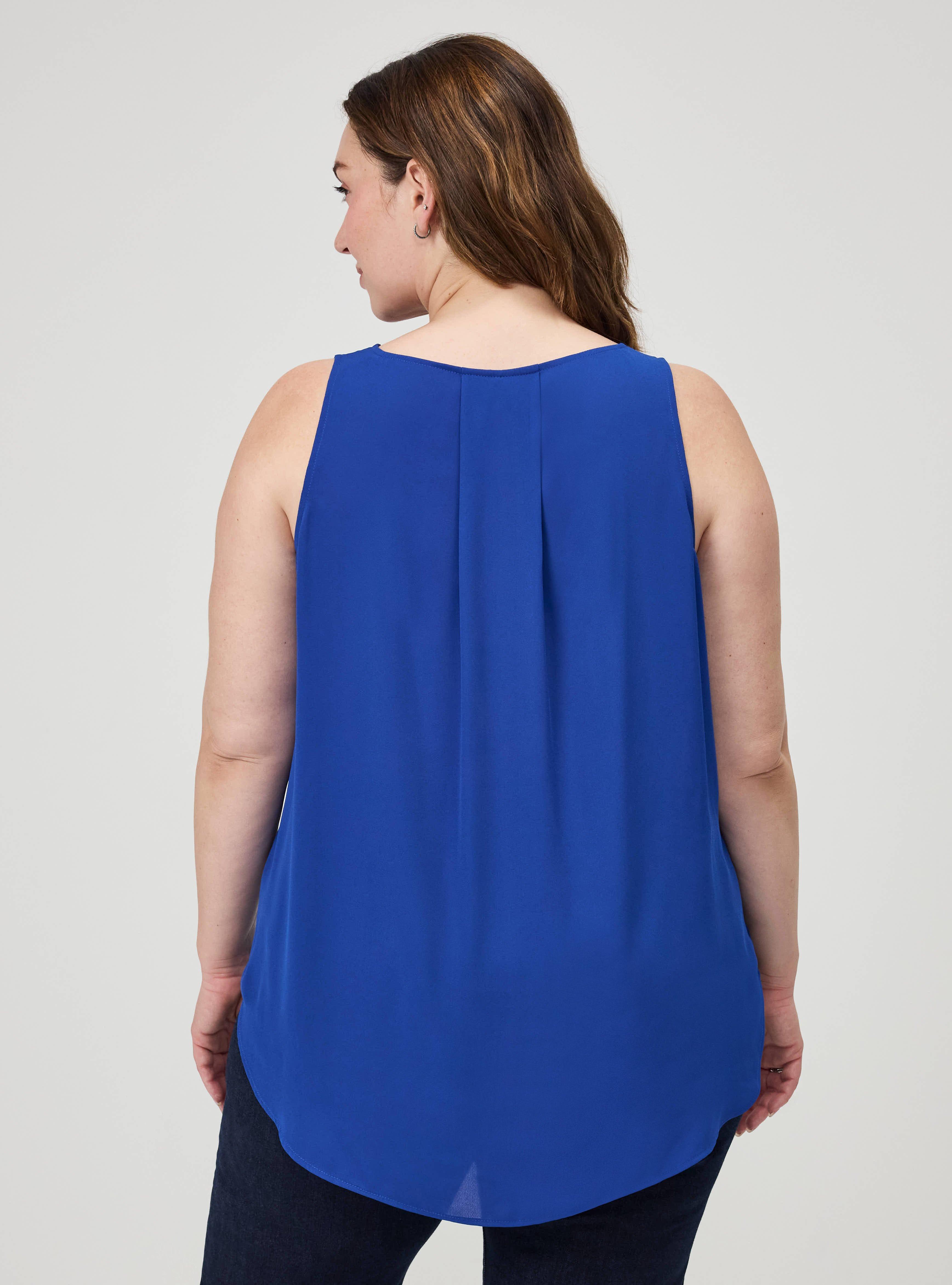 Georgette Tunic Tank, SURF THE WEB, alternate