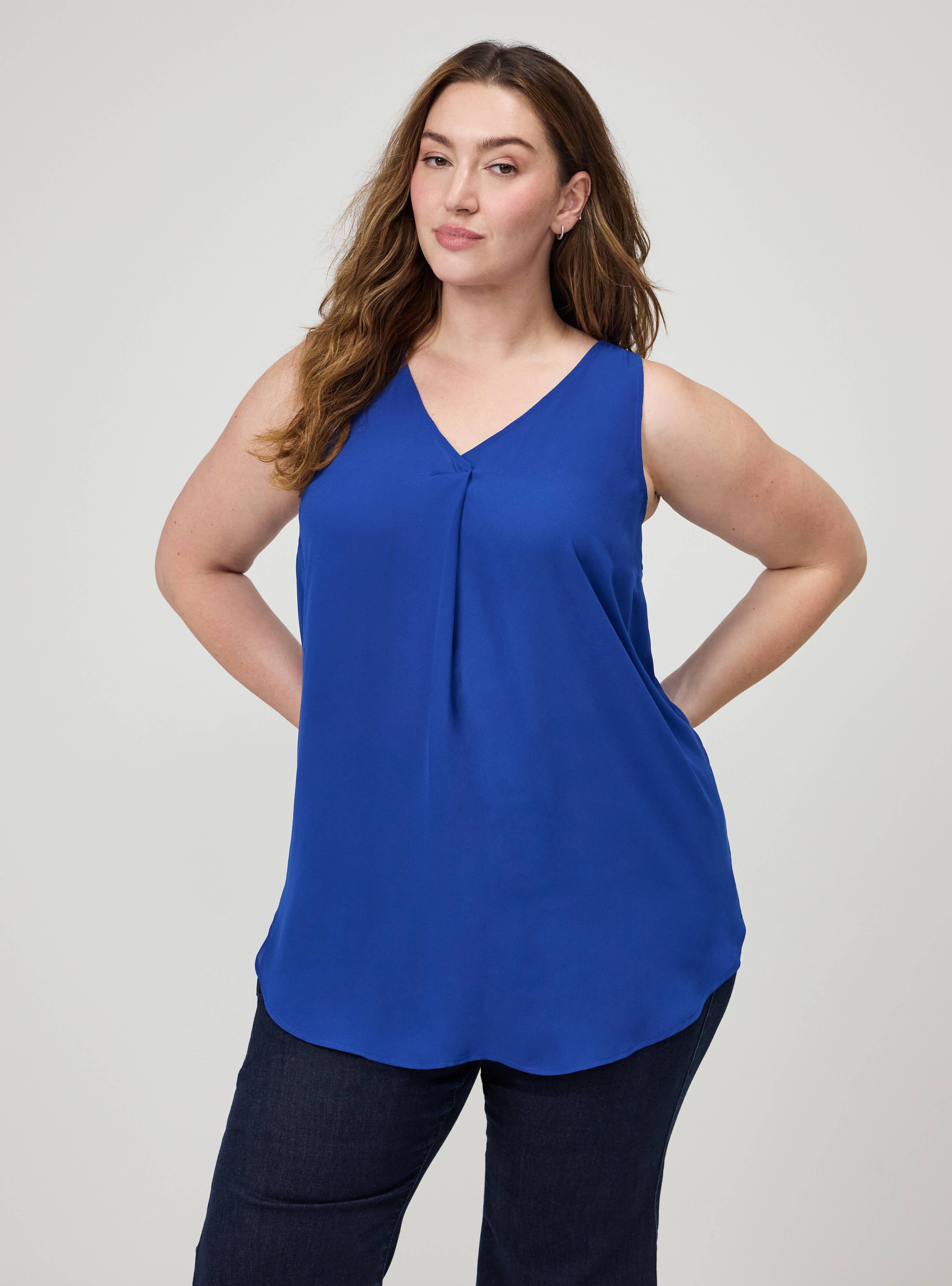 Georgette Tunic Tank, SURF THE WEB, alternate